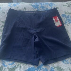 Men’s Navy Blue Golf Shorts